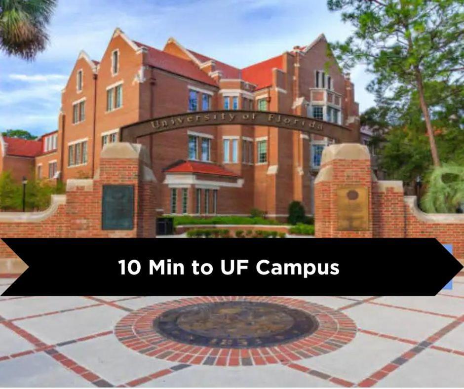King Bed Cozy Townhouse 10 Min From Uf Villa Gainesville Exterior photo
